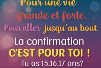 Inscription confirmation le 6/09