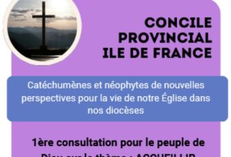 Concile provincial – 1ere consultation