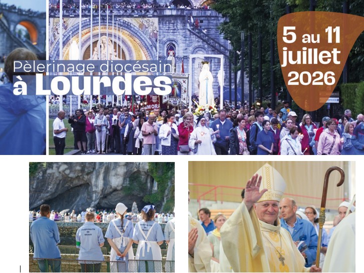 Pèlerinage diocésain à Lourdes